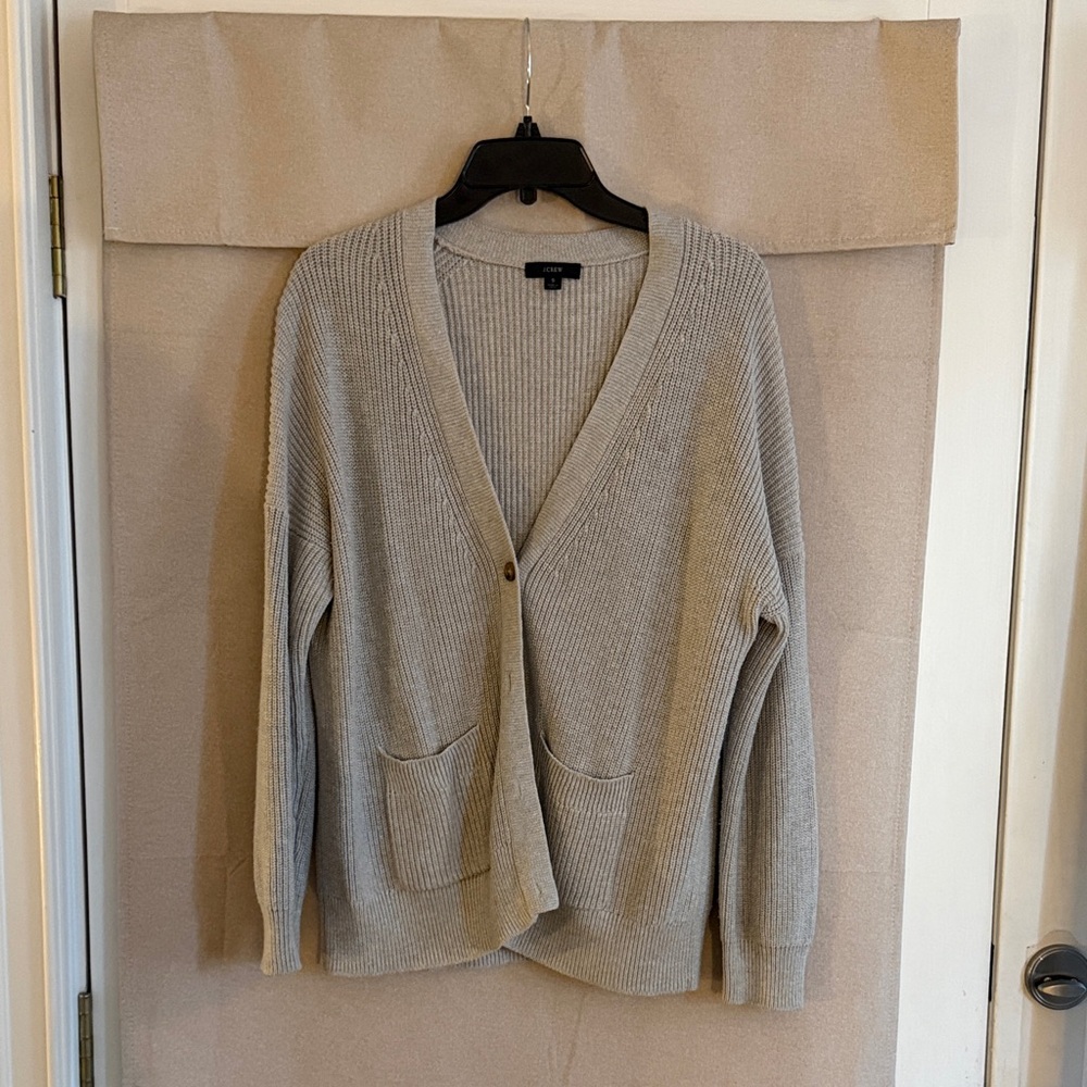 J. Crew Light Gray Women's Cardigan